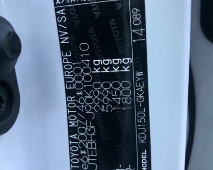 Білий Тойота Ленд Крузер Прадо 150, об'ємом двигуна 3 л та пробігом 112 тис. км за 13200 $, фото 23 на Automoto.ua