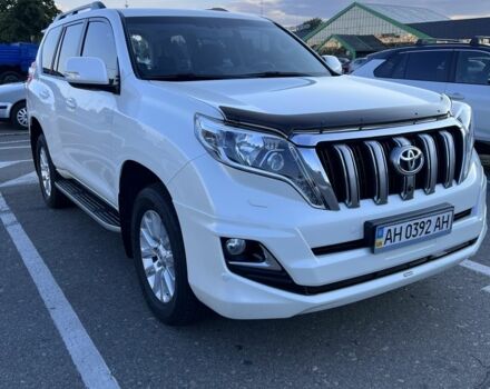 Белый Тойота Ленд Крузер Прадо 150, объемом двигателя 3 л и пробегом 95 тыс. км за 33500 $, фото 1 на Automoto.ua