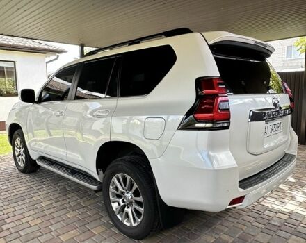 Білий Тойота Ленд Крузер Прадо 150, об'ємом двигуна 2.8 л та пробігом 101 тис. км за 40000 $, фото 2 на Automoto.ua