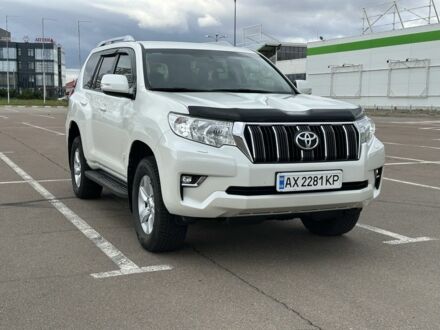 Білий Тойота Ленд Крузер Прадо 150, об'ємом двигуна 4 л та пробігом 70 тис. км за 39999 $, фото 1 на Automoto.ua