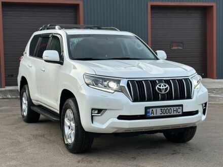Тойота Ленд Крузер Прадо 150 2021 у Переяславе-Хмельницком на Automoto.ua Білий Тойота Ленд Крузер Прадо 150, об'ємом двигуна 2.8 л та пробігом 103 тис. км за 44000 $, фото 1 на Automoto.ua