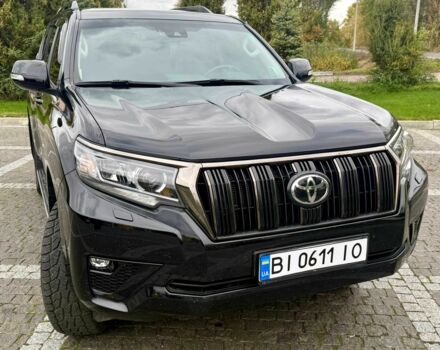 Черный Тойота Ленд Крузер Прадо 150, объемом двигателя 2.8 л и пробегом 200 тыс. км за 42000 $, фото 1 на Automoto.ua