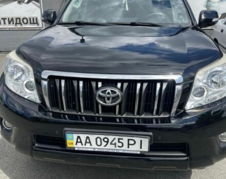 Черный Тойота Ленд Крузер Прадо 150, объемом двигателя 3 л и пробегом 183 тыс. км за 27200 $, фото 1 на Automoto.ua