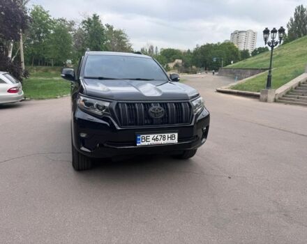 Черный Тойота Ленд Крузер Прадо 150, объемом двигателя 2.8 л и пробегом 163 тыс. км за 36500 $, фото 1 на Automoto.ua