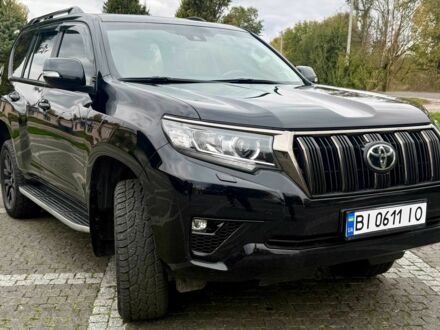 Черный Тойота Ленд Крузер Прадо 150, объемом двигателя 2.8 л и пробегом 200 тыс. км за 42000 $, фото 1 на Automoto.ua