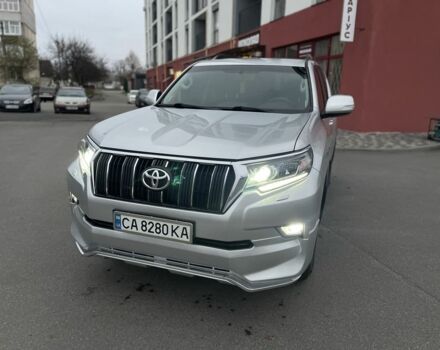 Серый Тойота Ленд Крузер Прадо 150, объемом двигателя 2.8 л и пробегом 144 тыс. км за 37000 $, фото 1 на Automoto.ua