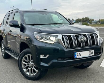 Синий Тойота Ленд Крузер Прадо 150, объемом двигателя 2.8 л и пробегом 161 тыс. км за 38800 $, фото 1 на Automoto.ua