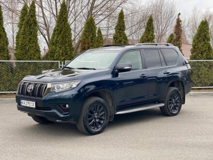 Синий Тойота Ленд Крузер Прадо 150, объемом двигателя 4 л и пробегом 85 тыс. км за 46700 $, фото 1 на Automoto.ua