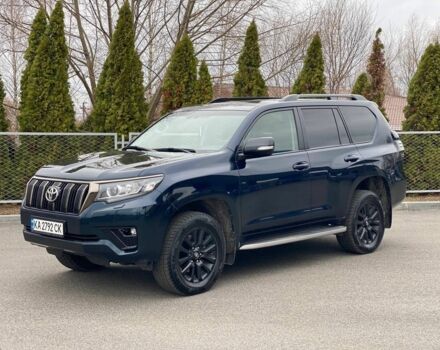 Синий Тойота Ленд Крузер Прадо 150, объемом двигателя 4 л и пробегом 85 тыс. км за 46700 $, фото 1 на Automoto.ua