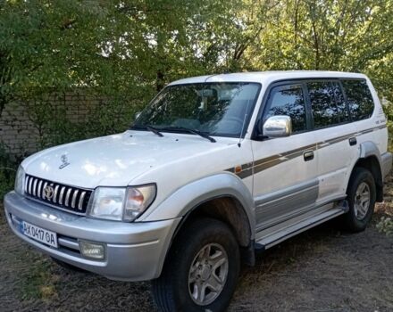 Білий Тойота Ленд Крузер Прадо 90, об'ємом двигуна 3.4 л та пробігом 182 тис. км за 8300 $, фото 3 на Automoto.ua