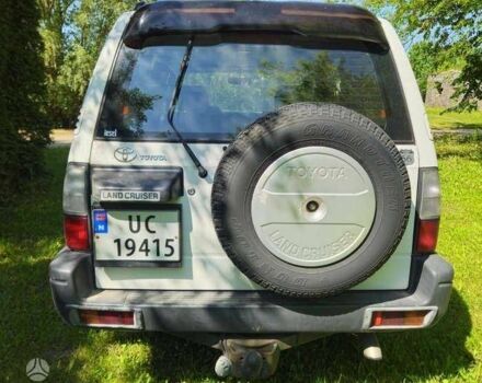 Белый Тойота Ленд Крузер Прадо 90, объемом двигателя 3 л и пробегом 280 тыс. км за 7373 $, фото 3 на Automoto.ua