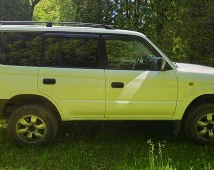 Белый Тойота Ленд Крузер Прадо 90, объемом двигателя 3 л и пробегом 280 тыс. км за 7373 $, фото 1 на Automoto.ua