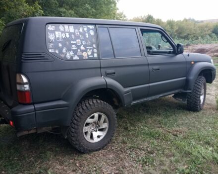 Чорний Тойота Ленд Крузер Прадо 90, об'ємом двигуна 3 л та пробігом 380 тис. км за 4245 $, фото 3 на Automoto.ua