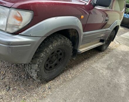 Тойота Ленд Крузер Прадо 90 1996 в Черкассах на Automoto.ua Красный Тойота Ленд Крузер Прадо 90, объемом двигателя 3 л и пробегом 300 тыс. км за 5000 $, фото 1 на Automoto.ua