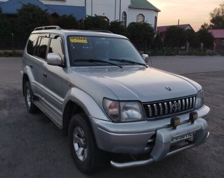 Сірий Тойота Ленд Крузер Прадо 90, об'ємом двигуна 3.4 л та пробігом 350 тис. км за 8000 $, фото 1 на Automoto.ua