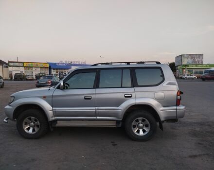 Сірий Тойота Ленд Крузер Прадо 90, об'ємом двигуна 3.4 л та пробігом 350 тис. км за 8000 $, фото 5 на Automoto.ua
