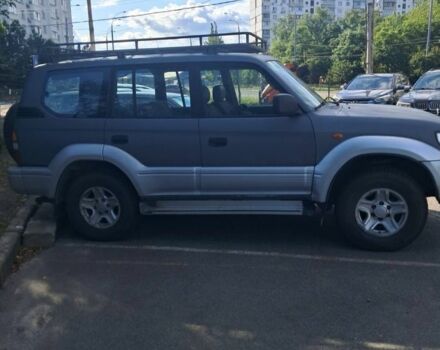 Сірий Тойота Ленд Крузер Прадо 90, об'ємом двигуна 3 л та пробігом 100 тис. км за 8000 $, фото 2 на Automoto.ua