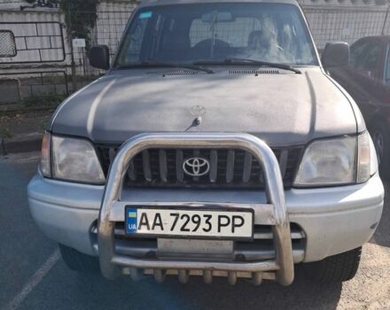 Сірий Тойота Ленд Крузер Прадо 90, об'ємом двигуна 3 л та пробігом 100 тис. км за 8000 $, фото 1 на Automoto.ua