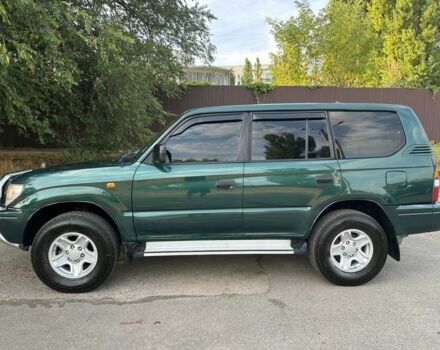 Зеленый Тойота Ленд Крузер Прадо 90, объемом двигателя 2.7 л и пробегом 268 тыс. км за 7700 $, фото 2 на Automoto.ua