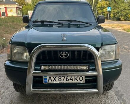 Зеленый Тойота Ленд Крузер Прадо 90, объемом двигателя 2.7 л и пробегом 268 тыс. км за 7700 $, фото 1 на Automoto.ua
