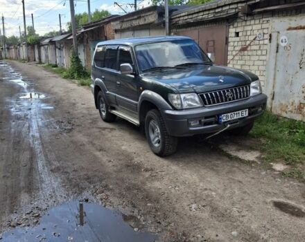 Зеленый Тойота Ленд Крузер Прадо 90, объемом двигателя 3.4 л и пробегом 340 тыс. км за 6299 $, фото 5 на Automoto.ua