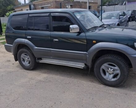 Зеленый Тойота Ленд Крузер Прадо 90, объемом двигателя 3.4 л и пробегом 340 тыс. км за 6299 $, фото 2 на Automoto.ua