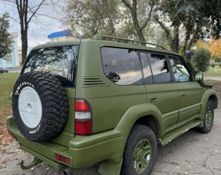 Зелений Тойота Ленд Крузер Прадо 90, об'ємом двигуна 3 л та пробігом 350 тис. км за 5150 $, фото 6 на Automoto.ua