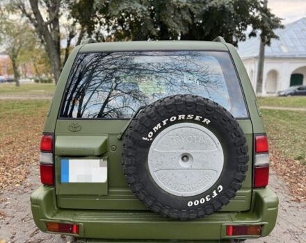 Зелений Тойота Ленд Крузер Прадо 90, об'ємом двигуна 3 л та пробігом 350 тис. км за 5150 $, фото 7 на Automoto.ua