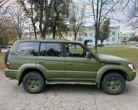 Зелений Тойота Ленд Крузер Прадо 90, об'ємом двигуна 3 л та пробігом 350 тис. км за 5150 $, фото 4 на Automoto.ua