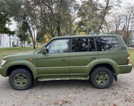 Зелений Тойота Ленд Крузер Прадо 90, об'ємом двигуна 3 л та пробігом 350 тис. км за 5150 $, фото 3 на Automoto.ua