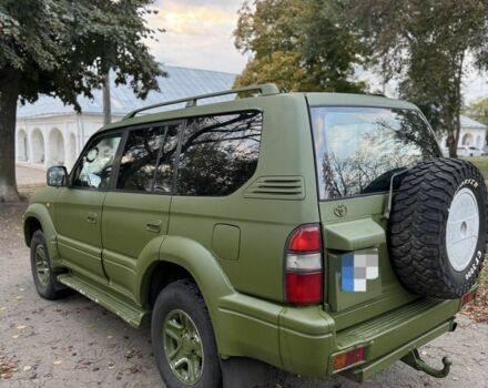 Зелений Тойота Ленд Крузер Прадо 90, об'ємом двигуна 3 л та пробігом 350 тис. км за 5150 $, фото 1 на Automoto.ua