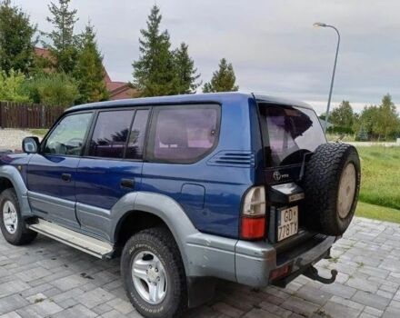 Зелений Тойота Ленд Крузер Прадо 90, об'ємом двигуна 3 л та пробігом 278 тис. км за 3100 $, фото 2 на Automoto.ua