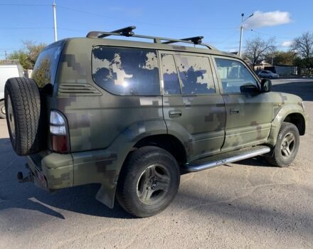 Зелений Тойота Ленд Крузер Прадо 90, об'ємом двигуна 3 л та пробігом 677 тис. км за 10500 $, фото 4 на Automoto.ua