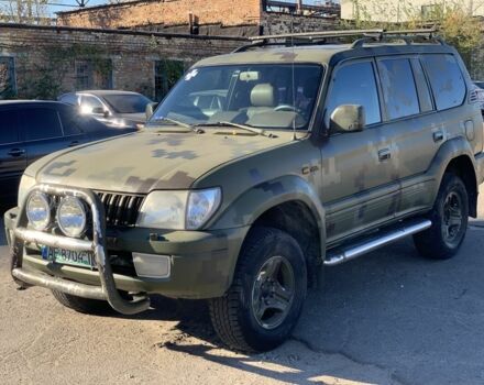 Зелений Тойота Ленд Крузер Прадо 90, об'ємом двигуна 3 л та пробігом 677 тис. км за 10500 $, фото 1 на Automoto.ua