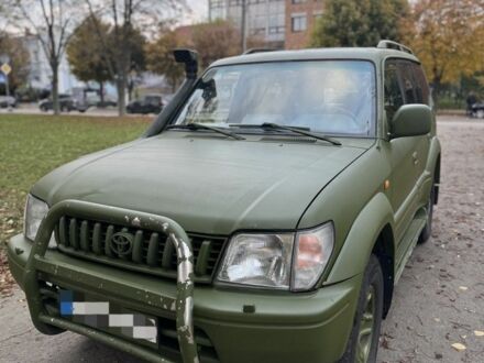 Зелений Тойота Ленд Крузер Прадо 90, об'ємом двигуна 3 л та пробігом 350 тис. км за 5150 $, фото 1 на Automoto.ua