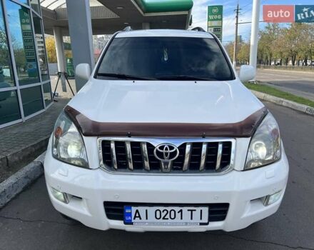 Белый Тойота Ленд Крузер Прадо, объемом двигателя 3.96 л и пробегом 257 тыс. км за 16900 $, фото 7 на Automoto.ua