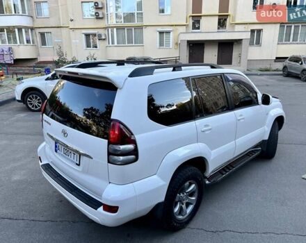 Белый Тойота Ленд Крузер Прадо, объемом двигателя 3.96 л и пробегом 257 тыс. км за 16900 $, фото 10 на Automoto.ua