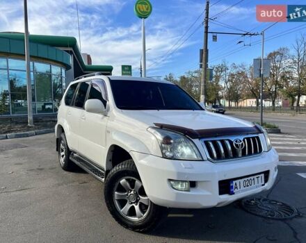 Белый Тойота Ленд Крузер Прадо, объемом двигателя 3.96 л и пробегом 257 тыс. км за 16900 $, фото 1 на Automoto.ua