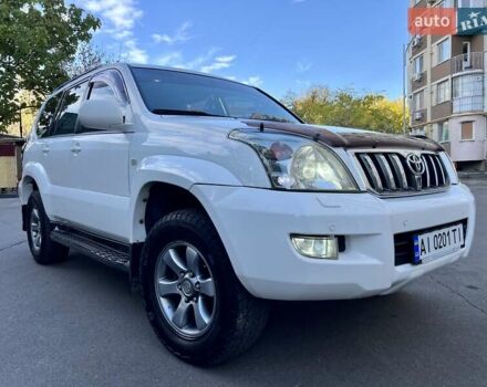 Белый Тойота Ленд Крузер Прадо, объемом двигателя 3.96 л и пробегом 257 тыс. км за 16900 $, фото 5 на Automoto.ua