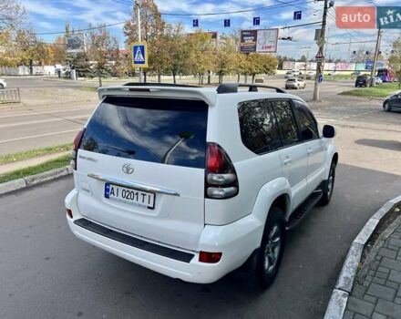 Белый Тойота Ленд Крузер Прадо, объемом двигателя 3.96 л и пробегом 257 тыс. км за 16900 $, фото 4 на Automoto.ua