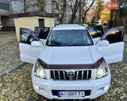 Белый Тойота Ленд Крузер Прадо, объемом двигателя 3.96 л и пробегом 257 тыс. км за 16900 $, фото 59 на Automoto.ua