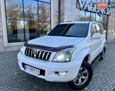 Белый Тойота Ленд Крузер Прадо, объемом двигателя 3.96 л и пробегом 257 тыс. км за 16900 $, фото 18 на Automoto.ua