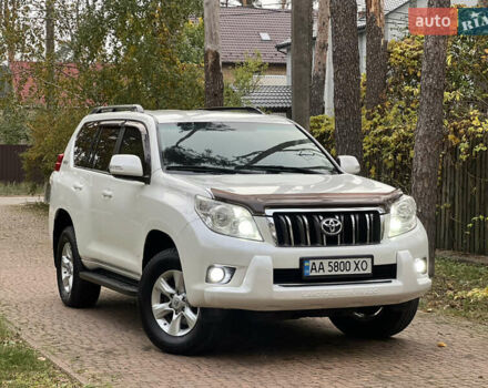Белый Тойота Ленд Крузер Прадо, объемом двигателя 2.7 л и пробегом 228 тыс. км за 19950 $, фото 2 на Automoto.ua