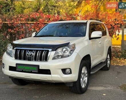 Білий Тойота Ленд Крузер Прадо, об'ємом двигуна 3 л та пробігом 202 тис. км за 23900 $, фото 1 на Automoto.ua