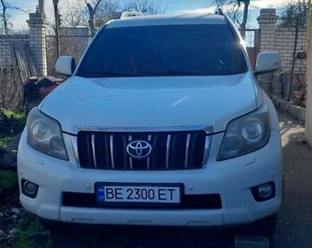 Белый Тойота Ленд Крузер Прадо, объемом двигателя 2.98 л и пробегом 257 тыс. км за 23000 $, фото 2 на Automoto.ua