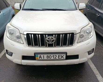 Белый Тойота Ленд Крузер Прадо, объемом двигателя 2.98 л и пробегом 159 тыс. км за 27500 $, фото 1 на Automoto.ua