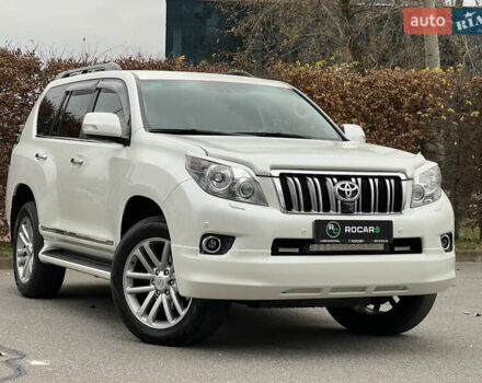 Белый Тойота Ленд Крузер Прадо, объемом двигателя 2.98 л и пробегом 150 тыс. км за 26500 $, фото 2 на Automoto.ua