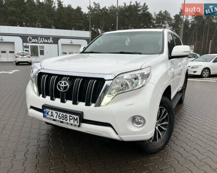 Белый Тойота Ленд Крузер Прадо, объемом двигателя 3 л и пробегом 292 тыс. км за 26700 $, фото 1 на Automoto.ua