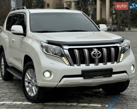 Белый Тойота Ленд Крузер Прадо, объемом двигателя 2.8 л и пробегом 280 тыс. км за 26999 $, фото 5 на Automoto.ua