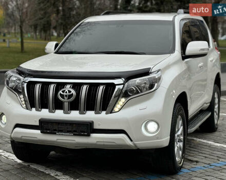 Белый Тойота Ленд Крузер Прадо, объемом двигателя 2.8 л и пробегом 280 тыс. км за 26999 $, фото 9 на Automoto.ua